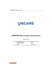 UNICORE Rich Client user manual