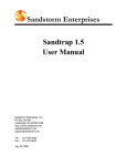 Sandstorm Enterprises Sandtrap