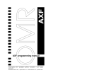 AXF programming manual