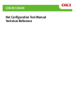 LD630/LD640 Net Configuration Tool Manual