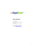 User Manual - RapidVector