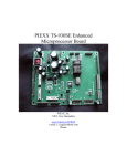PIEXX TS-930SE Enhanced Microprocessor Board