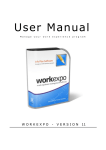 WorkExpo User Manual