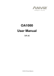 OA1000 User Manual