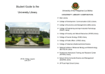 Student Guide to the University Library