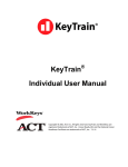 KeyTrain Individual User Manual
