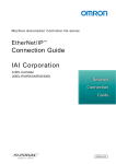 Connection Guide IAI Corporation