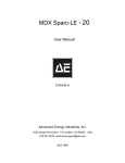 MDX Sparc-LE ® 20