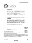 VIZIO VO370M/VO420E User Manual Version 1/23/2009 1