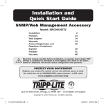 Installation and Quick Start Guide
