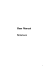 User Manual Notebook
