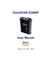 OmniSTAR 5220HP User Manual