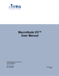 MacroNode I/O User Manual