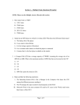 Page 1 of 9 Section A – Multiple Choice Questions [20 marks] NOTE