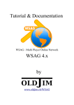 Tutorial & Documentation WSAG 4.x by
