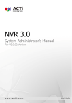 NVR3 System Administrator Manual v3.0.02
