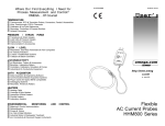 HHM800 Series AC Current Probes Manual