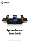 iHome+Apps 2.0 Quick Start Guide v9