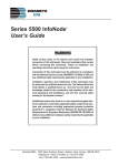 Series 5500 InfoNode User Manual – Rev. D
