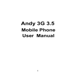 Andy 3G 3.5 - Yezz Mobile