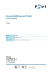 Controlled Document Portal User Manual