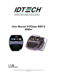 User Manual ViVOpay 4800 & 4800m