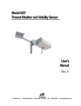 Model 6497 Present Weather and Visibility Sensor User`s Manual