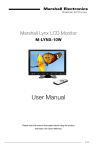User Manual - Marshall Electronics
