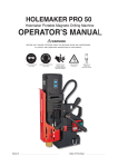 HMPRO50 USER MANUAL.ai - Industrial Tool and Machinery Sales