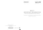 Wii U Important Information Booklet