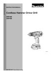 Cordless Hammer Driver Drill