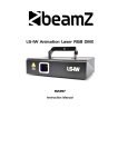 LS-1W Animation Laser RGB DMX