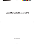 User Manual of Lenovo PC - ps-2.kev009.com, an archive of old