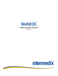 WebEOC 7.5 Administrator Manual