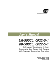 BM-500CL, OP22-5-1 BB-500CL, OP22-5-1 User`s Manual