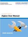 Zigbee User Manual - Pantech Solutions