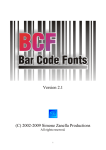 BCF - user manual