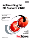 Implementing the IBM Storwize V3700