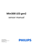 Mini300 LED gen2 sensor manual