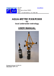 AQUA-METRE R300/R3000 User Manual