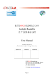 LITEMAX SLD/SLO1268 Sunlight Readable 12.1” LED B/L LCD