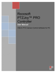 PTZJoy&trade; PRO Controller User Manual
