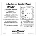 new kbmm manual - KB Electronics, Inc.