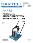 SINGLE DIRECTION PLATE COMPACTORS