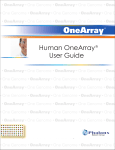 User Guide Human OneArray®
