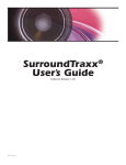SurroundTraxx User`s Guide