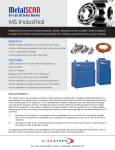 Industrial MetalSCAN Specifications