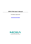 VPM-7704 User`s Manual