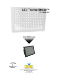 LED Techno Strobe User Manual Rev. 4