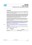 STM32373C-EVAL demonstration firmware